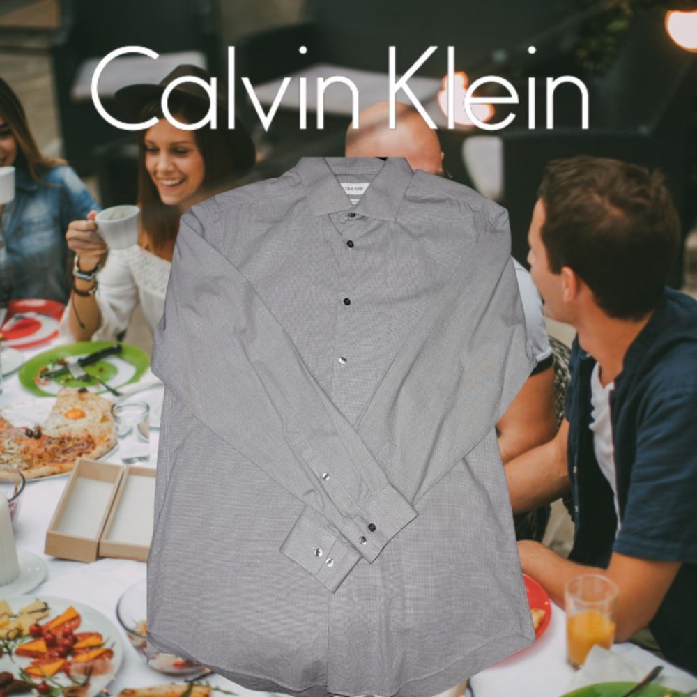 Calvin Klein slim fit Men's medium gray